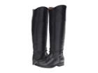 Frye Melissa Seam Tall (black Vintage Veg Tan) Women's Pull-on Boots