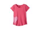 Life Is Good Kids Delightful Heart Smiling Smooth Tee (little Kids/big Kids) (fiesta Pink) Girl's T Shirt