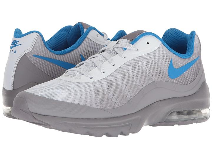 Nike Air Max Invigor (pure Platinum/blue Nebula/gunsmoke) Men's Cross Training Shoes