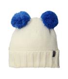 Spyder Pom Pom Hat (big Kids) (white/french Blue) Beanies
