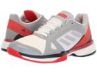 Adidas Asmc Barricade Boost (mid Grey/mid Grey/core Red) Women's Tennis Shoes
