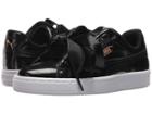 Puma Kids Basket Heart Glam (big Kid) (puma Black/puma Black) Girls Shoes