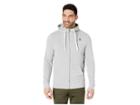 Reebok Training Essentials Marble Group Full Zip (skull Grey) Men's Clothing