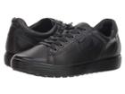 Ecco Soft Sneaker (black Cow Leather 2) Women's Lace Up Casual Shoes