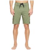 United By Blue River Bed Boardshorts (olive) Men's Swimwear