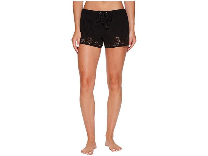 Seafolly Spice Temple Boardshorts (black) Women's Swimwear