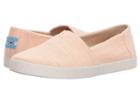 Toms Avalon (bloom Slubby Cotton) Women's Shoes