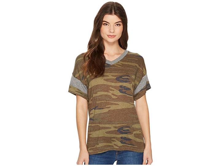Alternative Powder Puff Tee (camo/eco Grey) Women's T Shirt