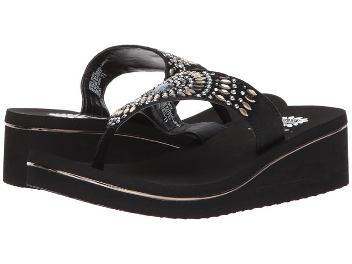 Yellow Box Sailina (black Multi) Women's Sandals