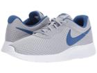 Nike Tanjun (wolf Grey/gym Blue/white) Men's Running Shoes
