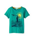 Appaman Kids Super Soft Surfer's Paradise Graphic Tee (toddler/little Kids/big Kids) (island Turquoise) Boy's T Shirt