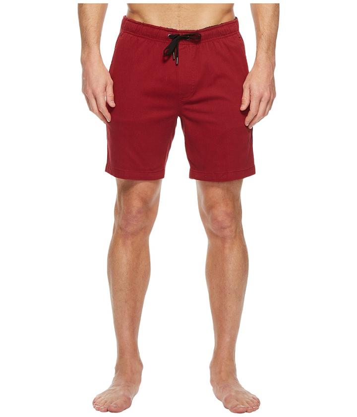 Mr. Swim Chino Elastic Shorts (burgundy) Men's Swimwear