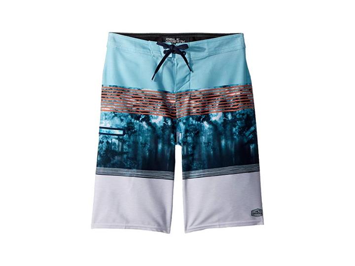 O'neill Kids Hyperfreak Superfreak Boardshorts (big Kids) (pool) Boy's Swimwear