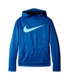 Nike Kids Therma Pullover Training Hoodie (little Kids/big Kids) (gym Blue) Boy's Sweatshirt