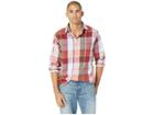 Tommy Bahama Heredia Plaid Shirt (plum Raisin) Men's Long Sleeve Button Up