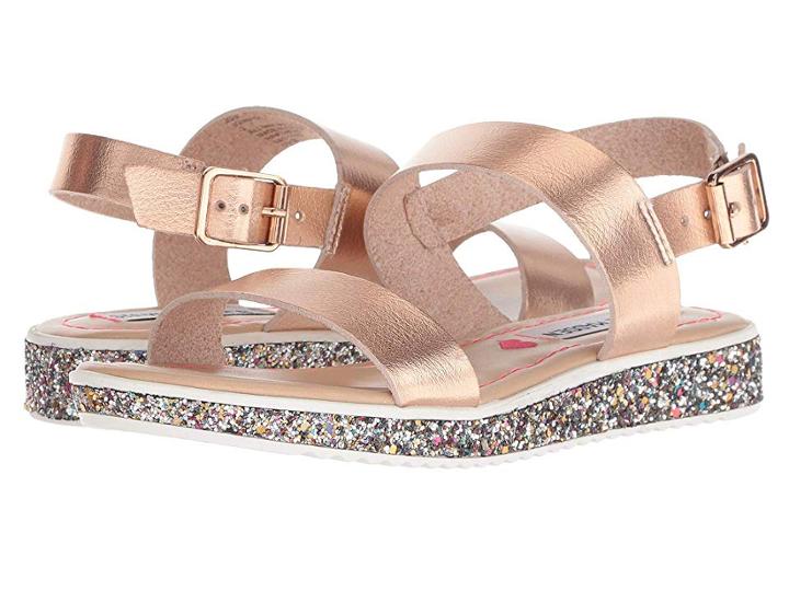 Steve Madden Kids Gia (little Kid/big Kid) (rose Gold) Girls Shoes