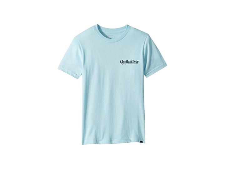 Quiksilver Kids Fineline Tee (big Kids) (aquatic) Boy's T Shirt