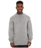 Mountain Khakis Lodge Qtr Zip Sweater (heather Grey) Men's Sweater