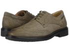 Mephisto Geffray (dark Taupe Washed) Men's Lace Up Wing Tip Shoes