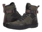 Frye Combat Lace-up (olive Multi Antique Pull-up/waxy Canvas) Men's Lace-up Boots