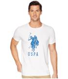 U.s. Polo Assn. Uspa Bd Crew Tee (white) Men's Short Sleeve Pullover