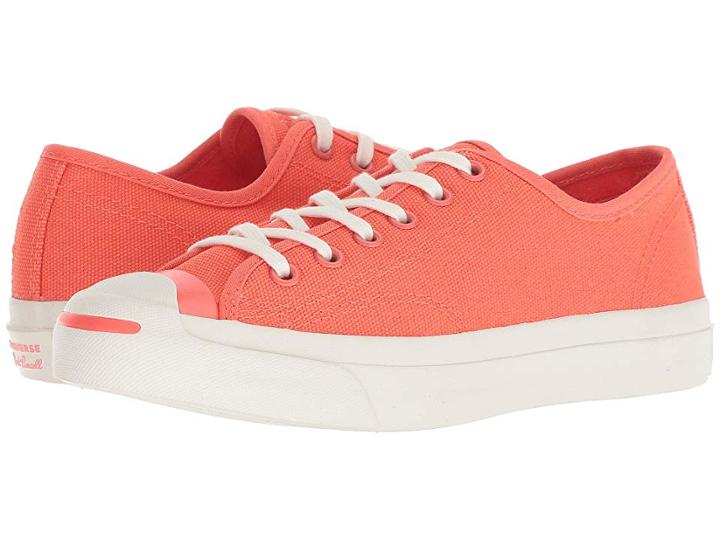 Converse Jack Purcell(r) Jack Ox (rush Coral/egret/rush Coral) Athletic Shoes