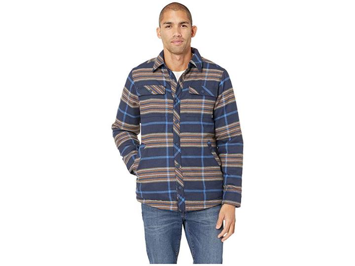 Outdoor Research Kalaloch Reversible Shirt Jacket (naval Blue Plaid) Men's Coat