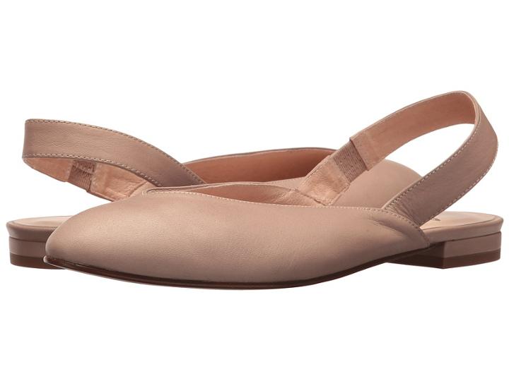 French Sole Breezy (nude Softy Calf) Women's Sling Back Shoes