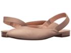 French Sole Breezy (nude Softy Calf) Women's Sling Back Shoes