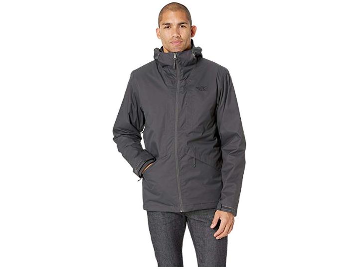 The North Face Plumbline Triclimate(r) Jacket (asphalt Grey/tnf Black) Men's Coat