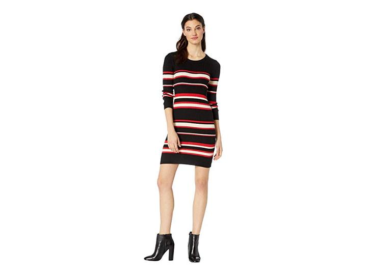 Sanctuary Trailblaze Sweater Dress (street Red Stripe) Women's Dress