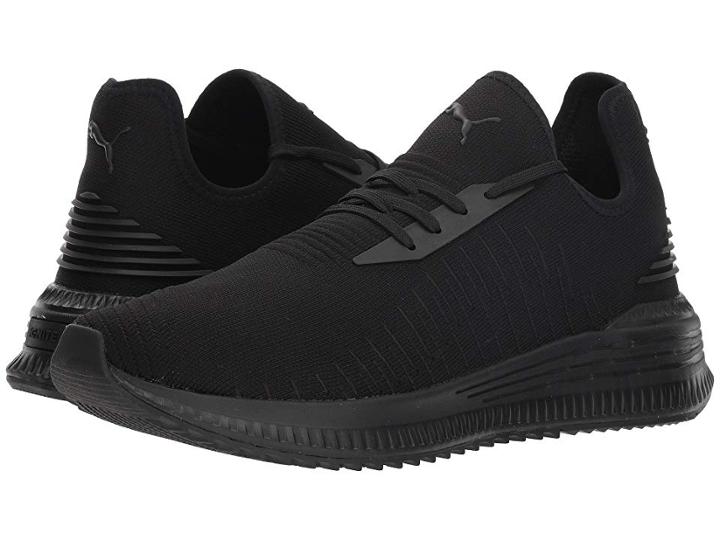 Puma Avid Evoknit (puma Black/puma Black) Men's Lace Up Casual Shoes