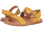 Kork-ease Yucca (yellow Full Grain Leather) Women's Sandals