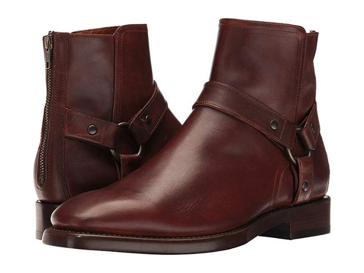 Frye Weston Harness (cognac Oil Tanned Full Grain) Men's Boots