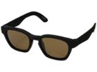Toms Traveler By Toms Bowery (matte Black/brown) Fashion Sunglasses