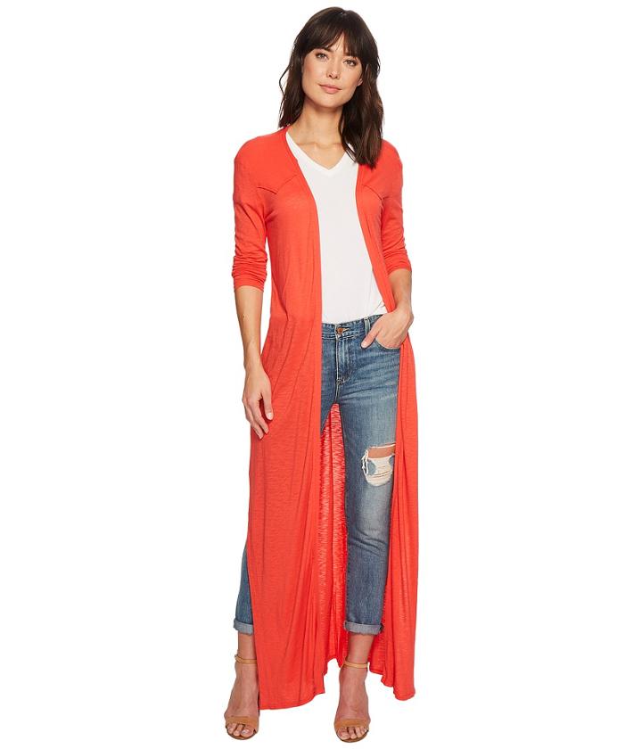 Lamade Toby Cardigan (poppy Punch) Women's Clothing