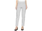 Krazy Larry Pull-on Ankle Pants (silver Mini Houndstooth) Women's Dress Pants