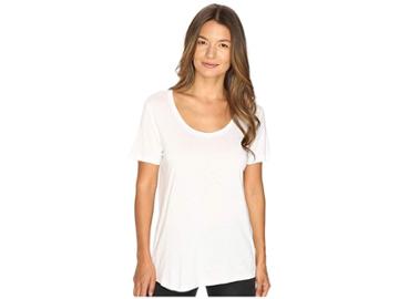The Kooples T-shirt Basique Manche Courtes Jersey (white) Women's T Shirt