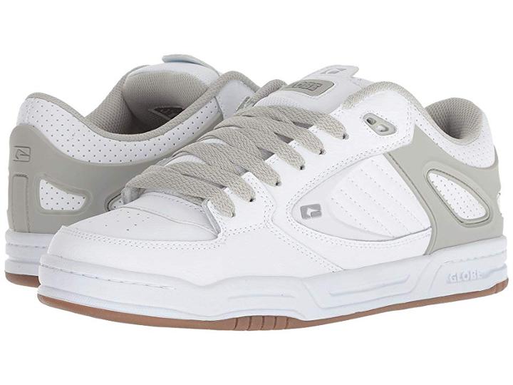 Globe Agent (white/grey/gum) Men's Skate Shoes