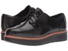 Clarks Teadale Maira (black Shiny Leather) Women's  Shoes