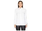Neil Barrett Slim Fall Away Cuff Shirt (white) Women's Clothing