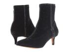 Rebecca Minkoff Sayres (black Glitter Stretch) Women's Boots