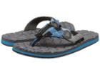Cushe Flipside (charcoal/blue) Men's Sandals