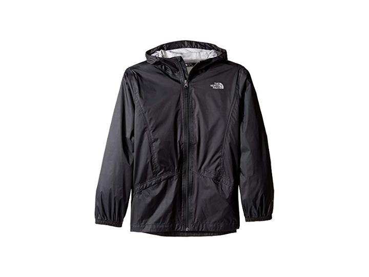 The North Face Kids Zipline Rain Jacket (little Kids/big Kids) (tnf Black) Girl's Jacket