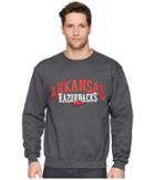 Champion College Arkansas Razorbacks Eco(r) Powerblend(r) Crew (granite Heather) Men's Short Sleeve Pullover