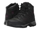 Columbia Cascade Pass Waterproof (black/intense Violet) Women's Shoes