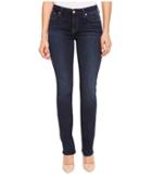 7 For All Mankind Kimmie Straight In Dark Moonlight Bay (dark Moonlight Bay) Women's Jeans
