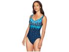 Miraclesuit Sunset Cay Escape One-piece (teal) Women's Swimsuits One Piece