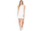 Vineyard Vines Golf Pleated Tennis Dress (white Cap) Women's Dress