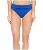 Tommy Bahama Pearl High-waist Hipster Bikini Bottom (old Royal) Women's Swimwear
